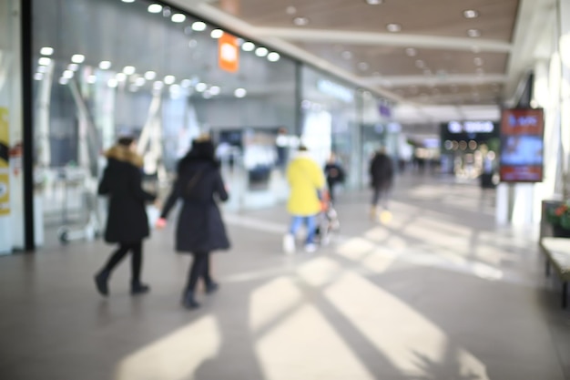 blurred background walking people crowd legs / gray background movement traffic abstract people crowd, concept city