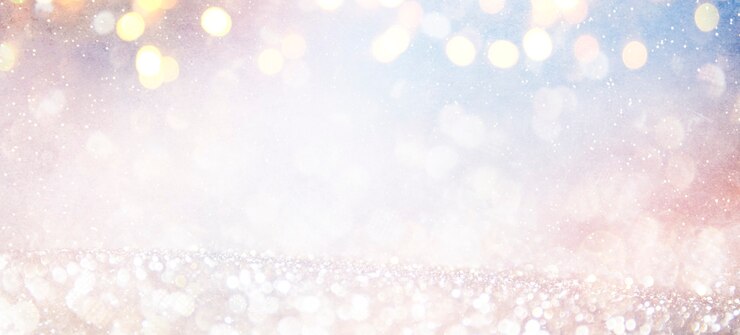 Photo ボケで背景がぼやけています。クリスマスと新年あけましておめでとうございますグリーティングカード。