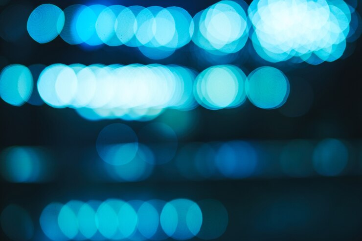 Photo a blurred blue background