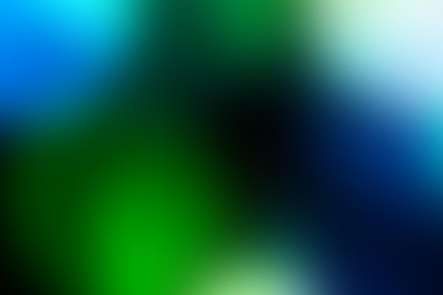 Blurred blue and green color background. Gradient, smooth gradation bright design. Template concept photo