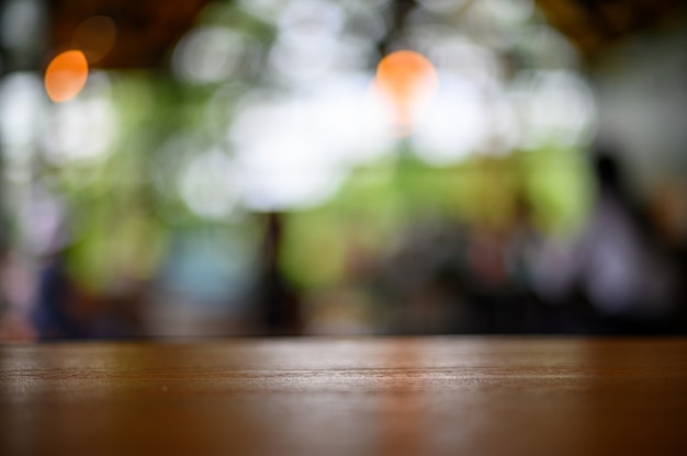 Blurred bokeh background