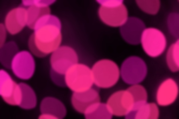 Blurred, Bokeh, Defocused, Out of focus Vibrant Vivid Pink Light 