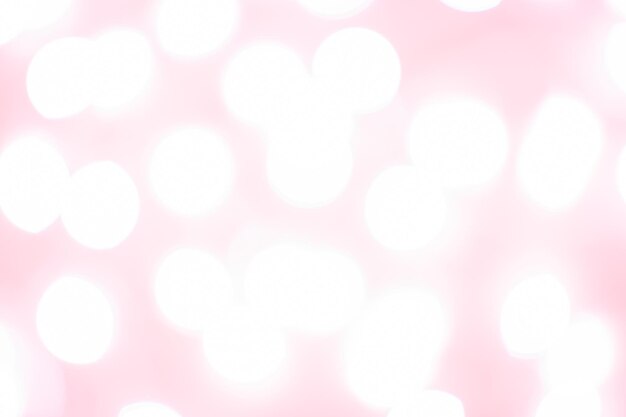 Photo blurred bokeh on pink background