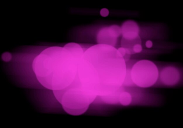 Blurred bokeh style backlights