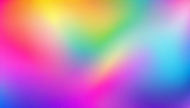 Blurred bright colors mesh background Colorful rainbow gradient Smooth blend banner template