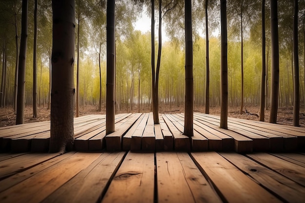 흐릿한 갈색 나무 로드 홈 추상적인 자연 배경