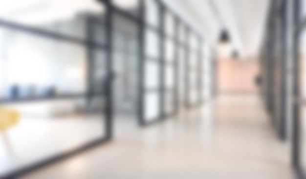 BLURRED BUSINESS STORE BACKGROUND, MODERN CORRIDOR INTERIOR