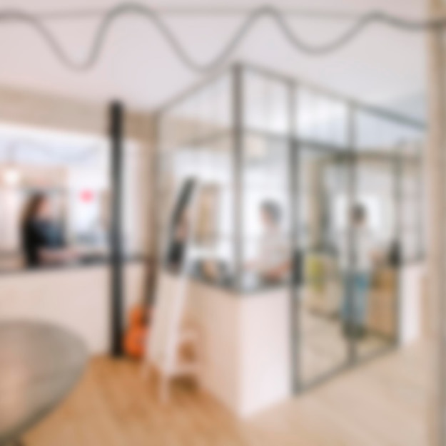 BLURRED BUSINESS STORE BACKGROUND, MODERN CORRIDOR INTERIOR