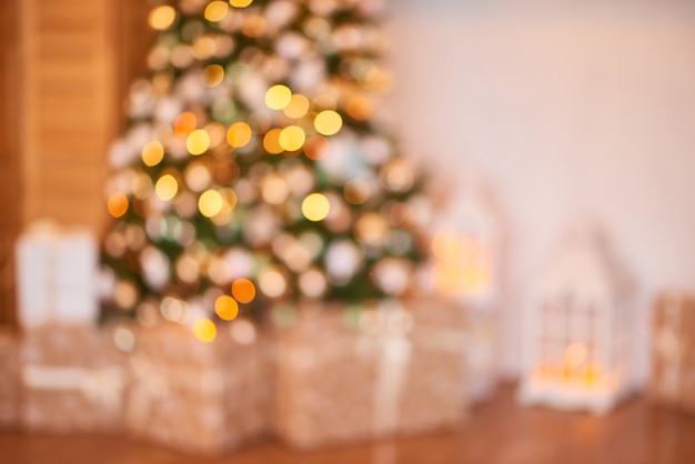 Blurred Christmas background