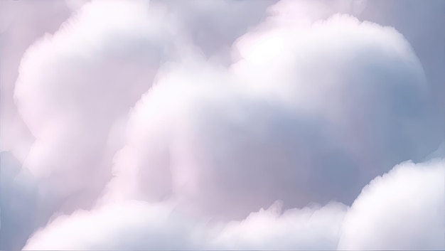 写真 パステル色のぼんやりした雲の背景 パストル色の水彩のスプラッシュ