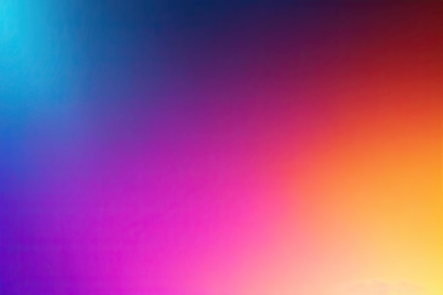 Blurred colored abstract background Smooth transitions of iridescent colors Colorful gradient ai generative