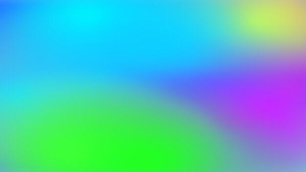 Blurred colored abstract background Smooth transitions of iridescent colors Colorful gradient Rainbow backdrop