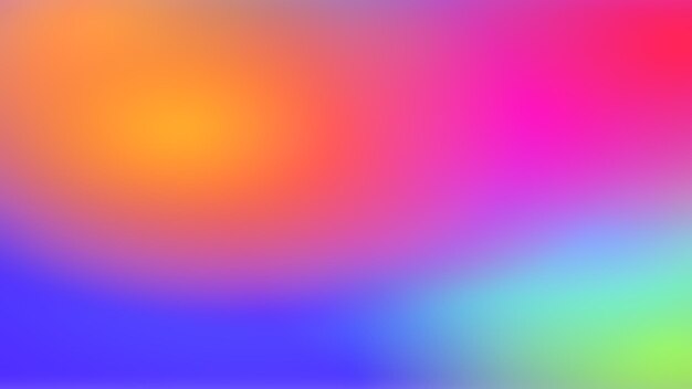 Photo blurred colored abstract background smooth transitions of iridescent colors colorful gradient rainbow backdrop