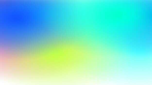 Blurred colored abstract background Smooth transitions of iridescent colors Colorful gradient Rainbow backdrop