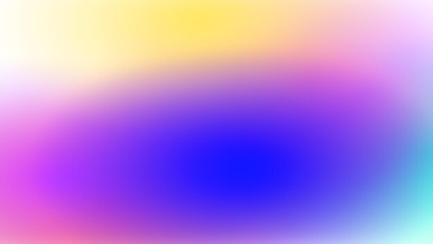 Blurred colored abstract background Smooth transitions of iridescent colors Colorful gradient Rainbow backdrop