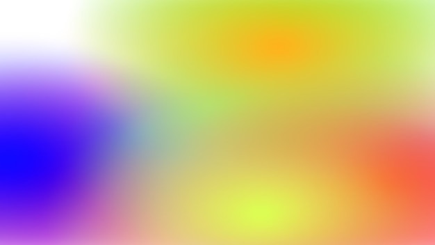 Blurred colored abstract background Smooth transitions of iridescent colors Colorful gradient Rainbow backdrop