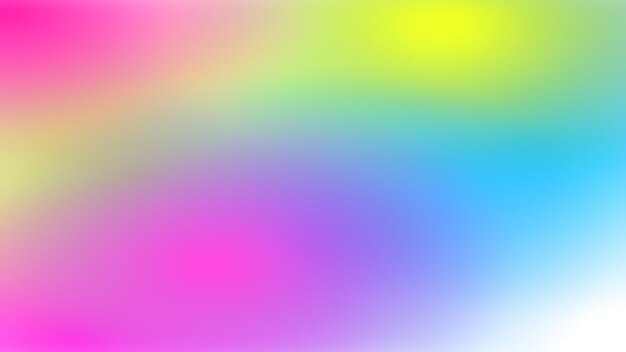 Blurred colored abstract background Smooth transitions of iridescent colors Colorful gradient Rainbow backdrop