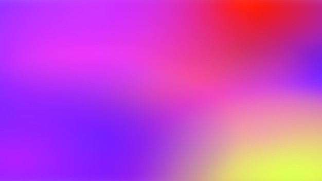 Blurred colored abstract background Smooth transitions of iridescent colors Colorful gradient Rainbow backdrop