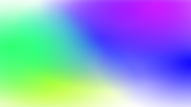 Blurred colored abstract background Smooth transitions of iridescent colors Colorful gradient Rainbow backdrop