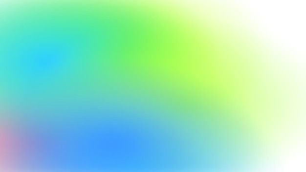 흐릿한 색의 추상적인 배경 이리데센트 색의 부드러운 전환 다채로운 그라디언트 무지개 배경