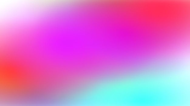 Blurred colored abstract background Smooth transitions of iridescent colors Colorful gradient Rainbow backdrop