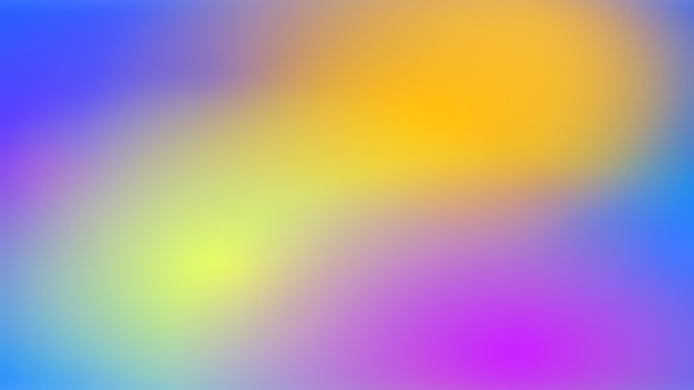 Blurred colored abstract background Smooth transitions of iridescent colors Colorful gradient Rainbow backdrop