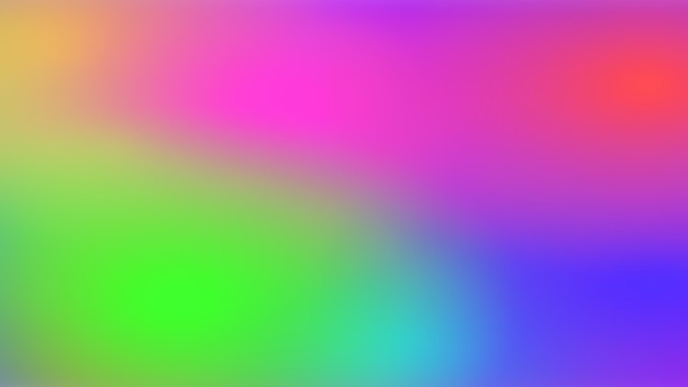 Blurred colored abstract background Smooth transitions of iridescent colors Colorful gradient Rainbow backdrop