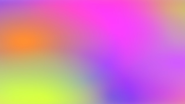 Blurred colored abstract background Smooth transitions of iridescent colors Colorful gradient Rainbow backdrop