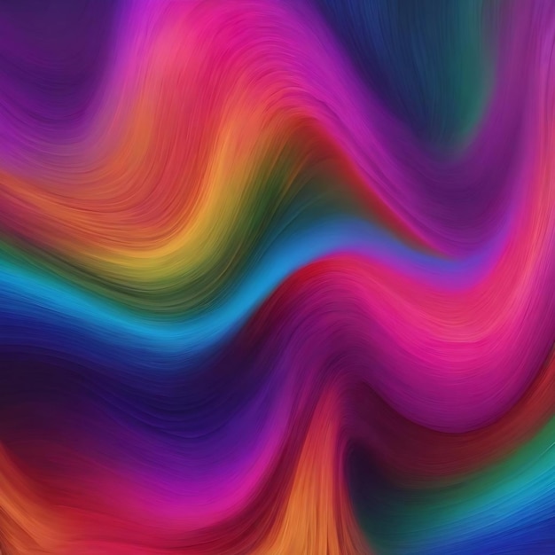Blurred colored abstract background smooth transitions of iridescent colors colorful gradient