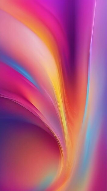 Blurred colored abstract background smooth transitions of iridescent colors colorful gradient