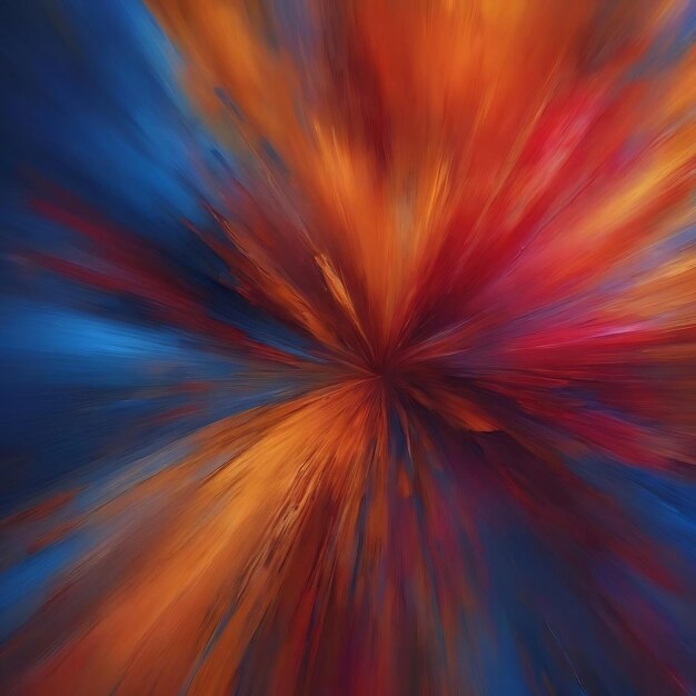 Photo blurred colorful abstract background blue orange red