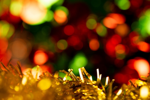 Blurred colorful bokeh background in celebtation holiday