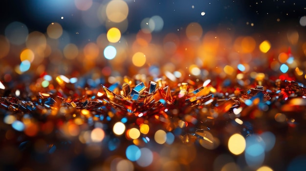 Blurred Colorful Sparkles Background Background HD Illustrations