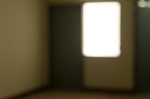 Blurred dark old room background