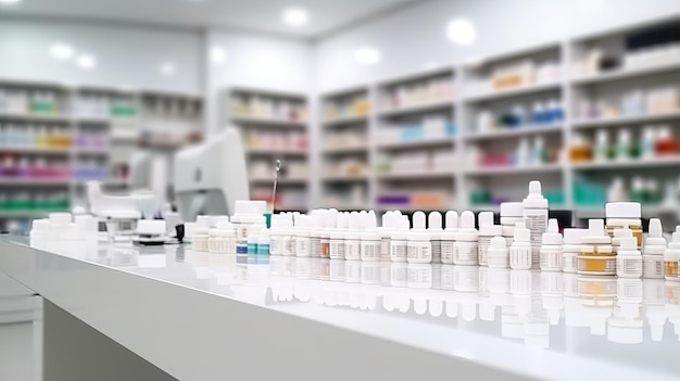 Blurred Drugstore Background Defocus