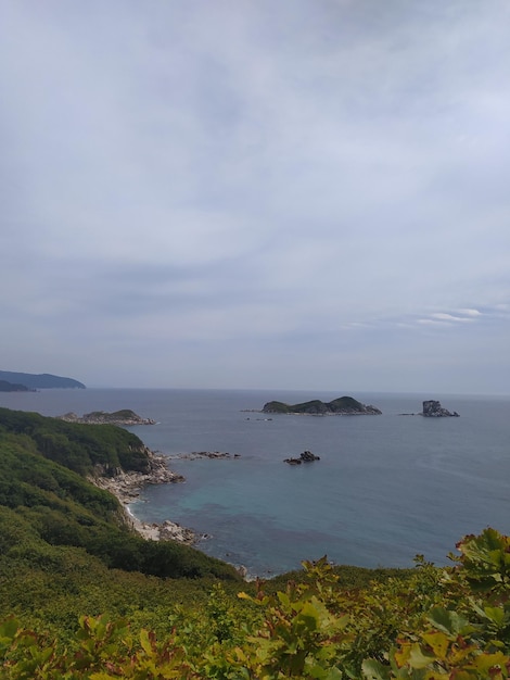 ぼやけた焦点。観光と海の旅。海で休む。