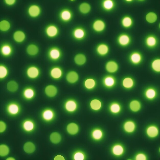 Blurred glowing spots on green shades
