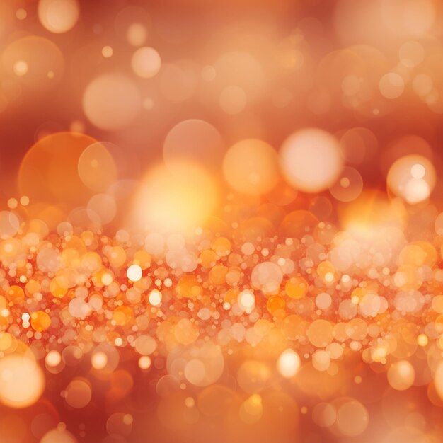 blurred gold background with bokeh lights and a blury background generative ai