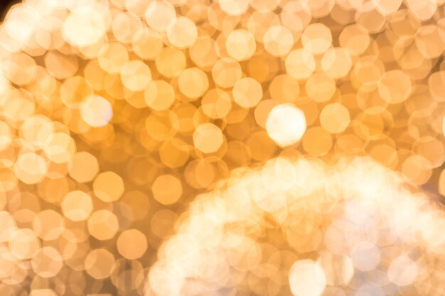 Blurred golden light for festive decoration,for background 