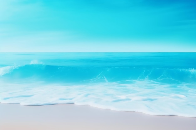 Photo blurred gradient abstract background beach blue