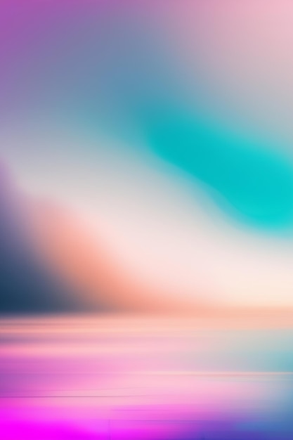 Blurred gradient template background