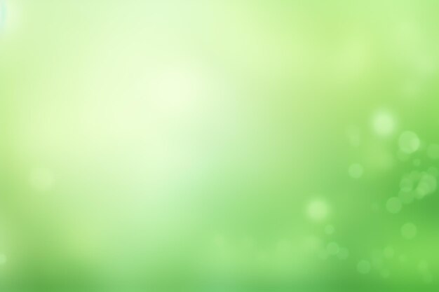 Blurred green background with white dots