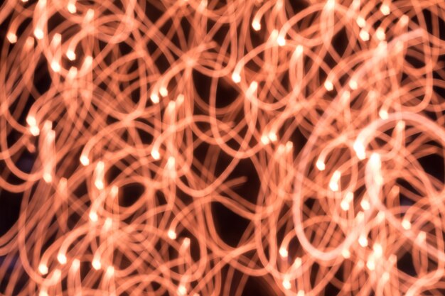 Blurred image of festive lights