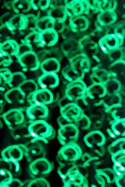 Blurred image of festive lights