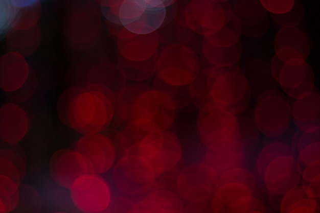 Blurred image of festive lights