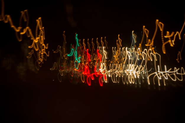 Blurred image of lights