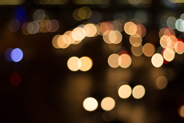 Photo blurred image of lights