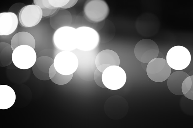 Blurred light gray gradient bokeh abstract background