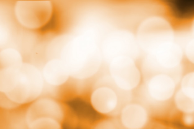 Blurred light orange gradient bokeh abstract background