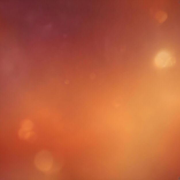 Photo blurred light orange gradient bokeh abstract background